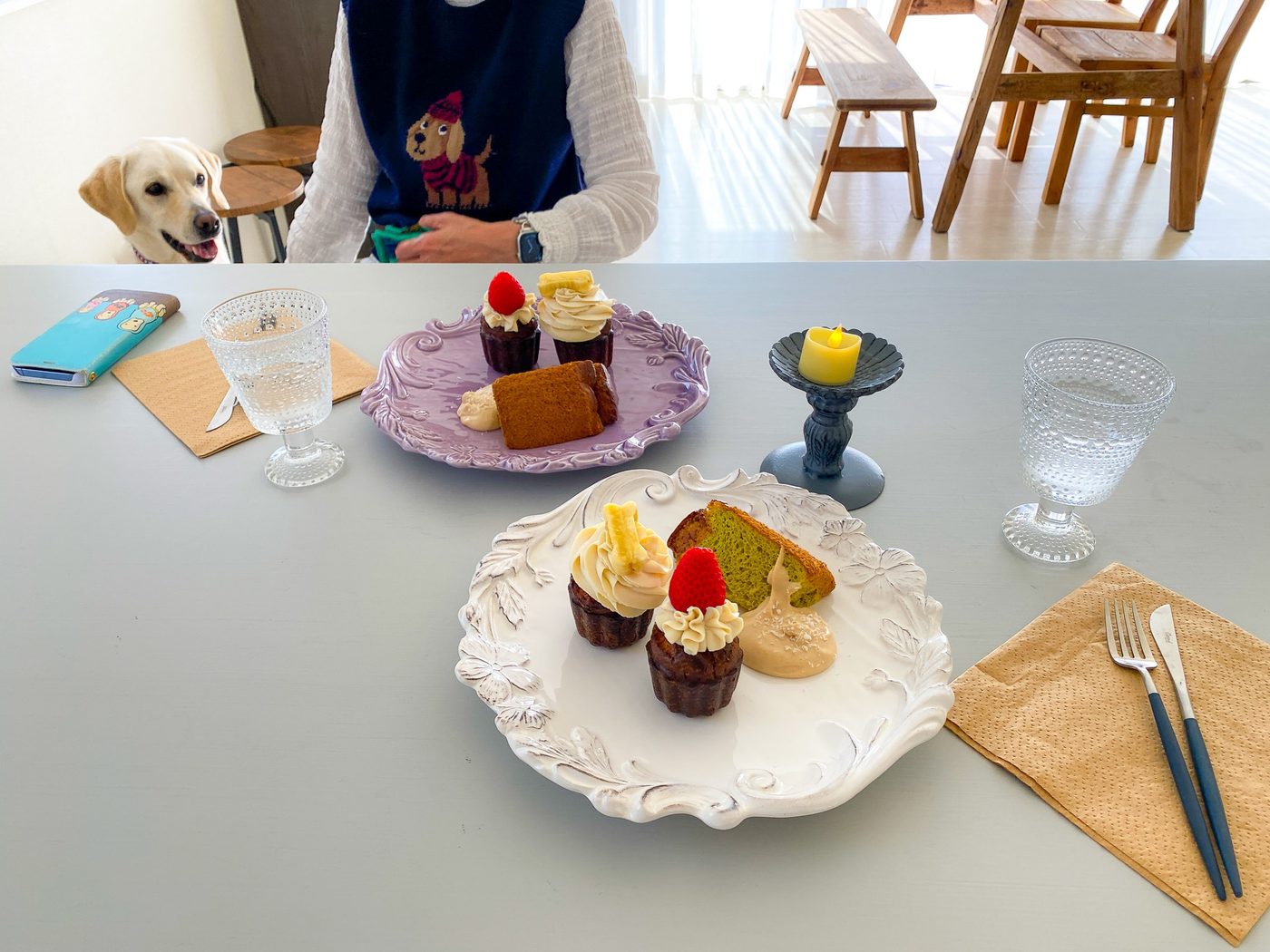 カフェの様子