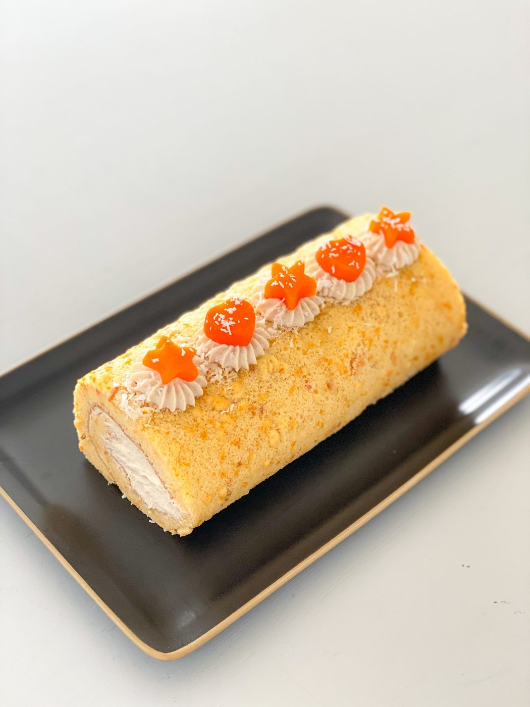 キャロットロールケーキ